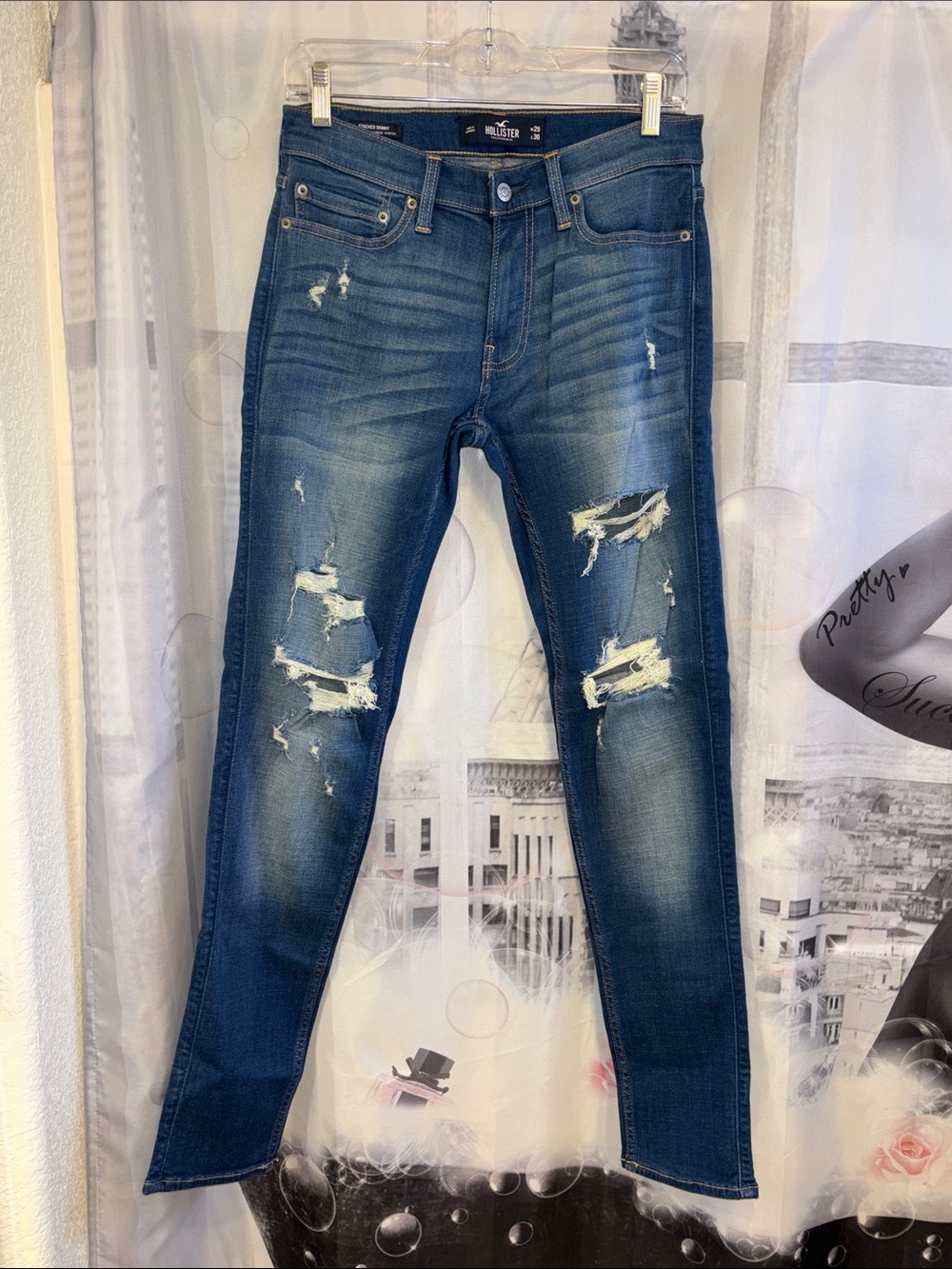 Hollister Stacked Skinny Advanced Stretch Jeans